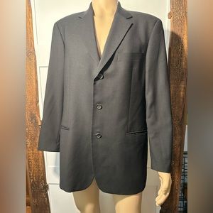 Hugo Boss Men's Black Suit Jacket | Made in the USA | See Measurements